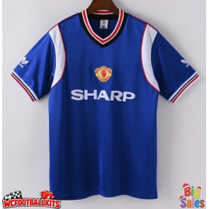 Manchester United 1984-1985 Retro Third Shirt Men Short Sleeve