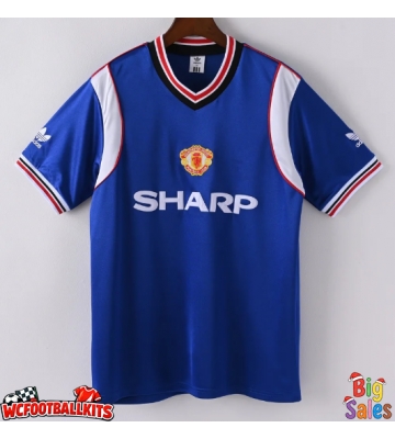Manchester United 1984-1985 Retro Third Shirt Men Short Sleeve