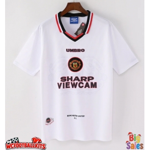 Manchester United 1996-1997 Retro Away Shirt Men Short Sleeve