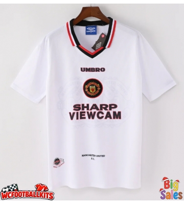 Manchester United 1996-1997 Retro Away Shirt Men Short Sleeve