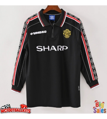 Manchester United 1998-1999 Retro Third Shirt Men Long Sleeve