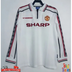 Manchester United 1998 Retro Away Shirt Men Long Sleeve