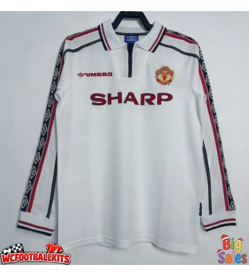 Manchester United 1998 Retro Away Shirt Men Long Sleeve