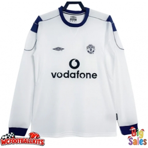 Manchester United 2000-2001 Retro Away Shirt Men Long Sleeve
