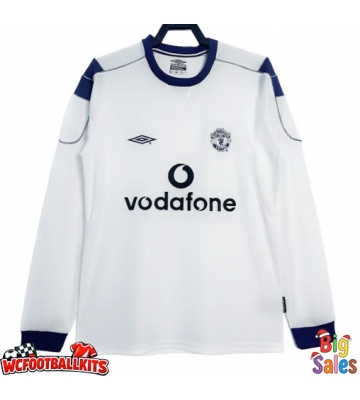 Manchester United 2000-2001 Retro Away Shirt Men Long Sleeve