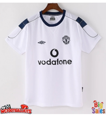 Manchester United 2000-2001 Retro Away Shirt Men Short Sleeve