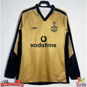 Manchester United 2001-2002 Retro Third Shirt Men Long Sleeve