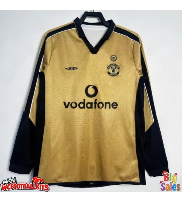 Manchester United 2001-2002 Retro Third Shirt Men Long Sleeve