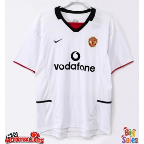 Manchester United 2002-2003 Retro Away Shirt Men Short Sleeve