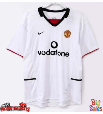 Manchester United 2002-2003 Retro Away Shirt Men Short Sleeve
