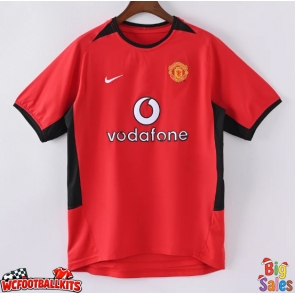 Manchester United 2002-2003 Retro Home Shirt Men Short Sleeve