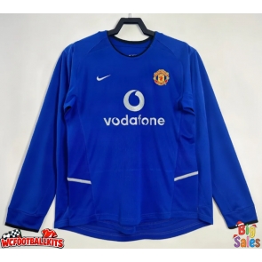 Manchester United 2002-2003 Retro Third Shirt Men Long Sleeve