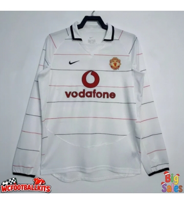 Manchester United 2003-2004 Retro Third Shirt Men Long Sleeve