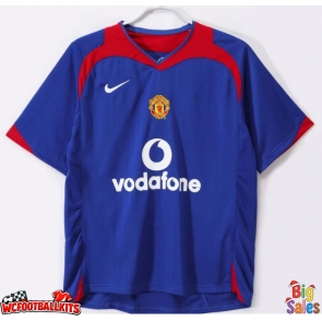 Manchester United 2005-2006 Retro Away Shirt Men Short Sleeve