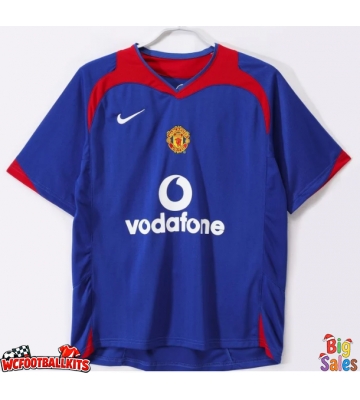 Manchester United 2005-2006 Retro Away Shirt Men Short Sleeve