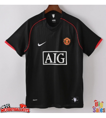 Manchester United 2007-2008 Retro Away Shirt Men Short Sleeve
