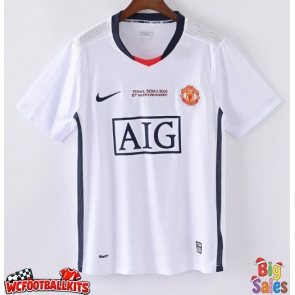 Manchester United 2008-2009 Retro Away Shirt Men Short Sleeve