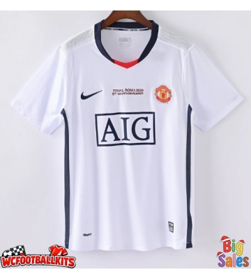 Manchester United 2008-2009 Retro Away Shirt Men Short Sleeve