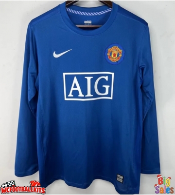 Manchester United 2008-2009 Retro Third Shirt Men Long Sleeve