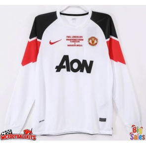Manchester United 2010-2011 Retro Away Shirt Men Long Sleeve