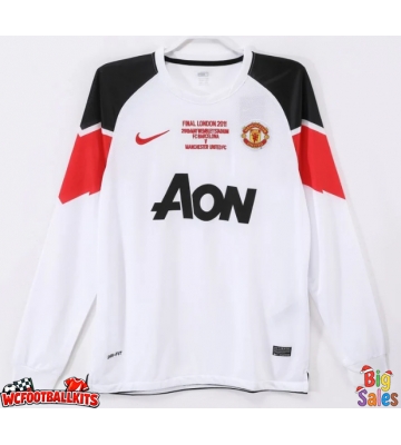 Manchester United 2010-2011 Retro Away Shirt Men Long Sleeve