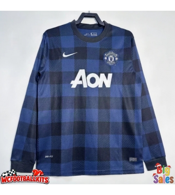 Manchester United 2013-2014 Retro Away Shirt Men Long Sleeve