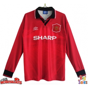 Manchester United 2014-2015 Retro Home Shirt Men Long Sleeve