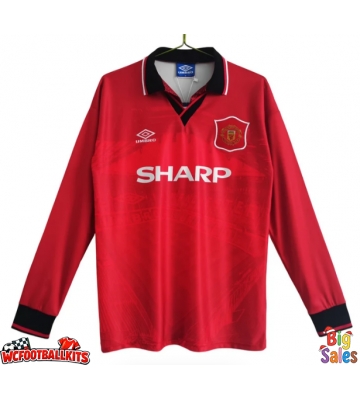 Manchester United 2014-2015 Retro Home Shirt Men Long Sleeve