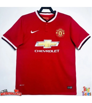 Manchester United 2014-2015 Retro Home Shirt Men Short Sleeve