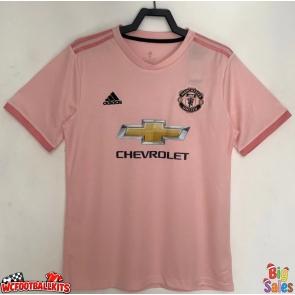 Manchester United 2018-2019 Retro Away Shirt Men Short Sleeve
