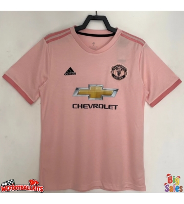 Manchester United 2018-2019 Retro Away Shirt Men Short Sleeve