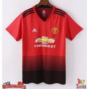 Manchester United 2018-2019 Retro Home Shirt Men Short Sleeve