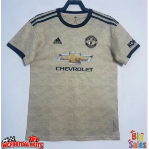 Manchester United 2019-2020 Retro Away Shirt Men Short Sleeve