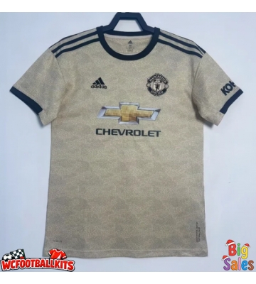 Manchester United 2019-2020 Retro Away Shirt Men Short Sleeve