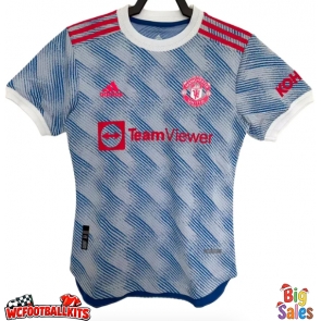 Manchester United 2021-2022 Retro Away Shirt Men Short Sleeve