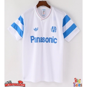 Marseille 1990 Retro Home Shirt Men Short Sleeve