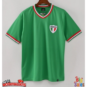 Mexico 1970 Retro Home Shirt Men Short Sleeve