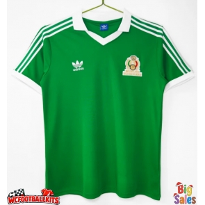 Mexico 1986 Retro Home Shirt Men Short Sleeve