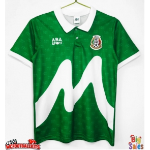 Mexico 1995 Retro Home Shirt Men Short Sleeve