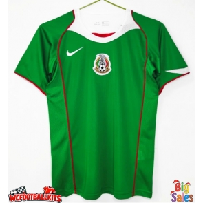 Mexico 2004 Retro Home Shirt Men Short Sleeve