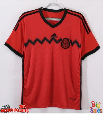 Mexico 2014 Retro Away Shirt Men Short Sleeve