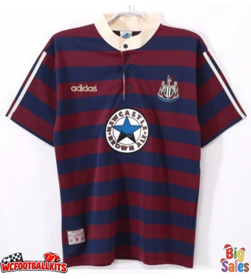 Newcastle United 1995-1997 Retro Away Shirt Men Short Sleeve