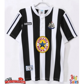 Newcastle United 1995-1997 Retro Home Shirt Men Short Sleeve