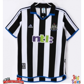Newcastle United 2000-2001 Retro Home Shirt Men Short Sleeve