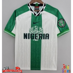 Nigeria 1996-1998 Retro Away Shirt Men Short Sleeve