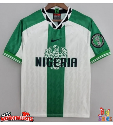 Nigeria 1996-1998 Retro Away Shirt Men Short Sleeve