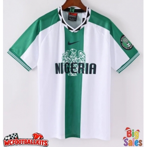 Nigeria 1996 Retro Away Shirt Men Short Sleeve