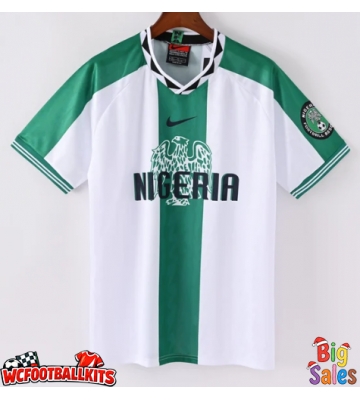 Nigeria 1996 Retro Away Shirt Men Short Sleeve