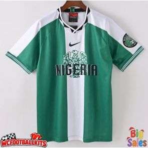 Nigeria 1996 Retro Home Shirt Men Short Sleeve