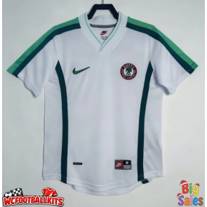 Nigeria 1998 Retro Away Shirt Men Short Sleeve